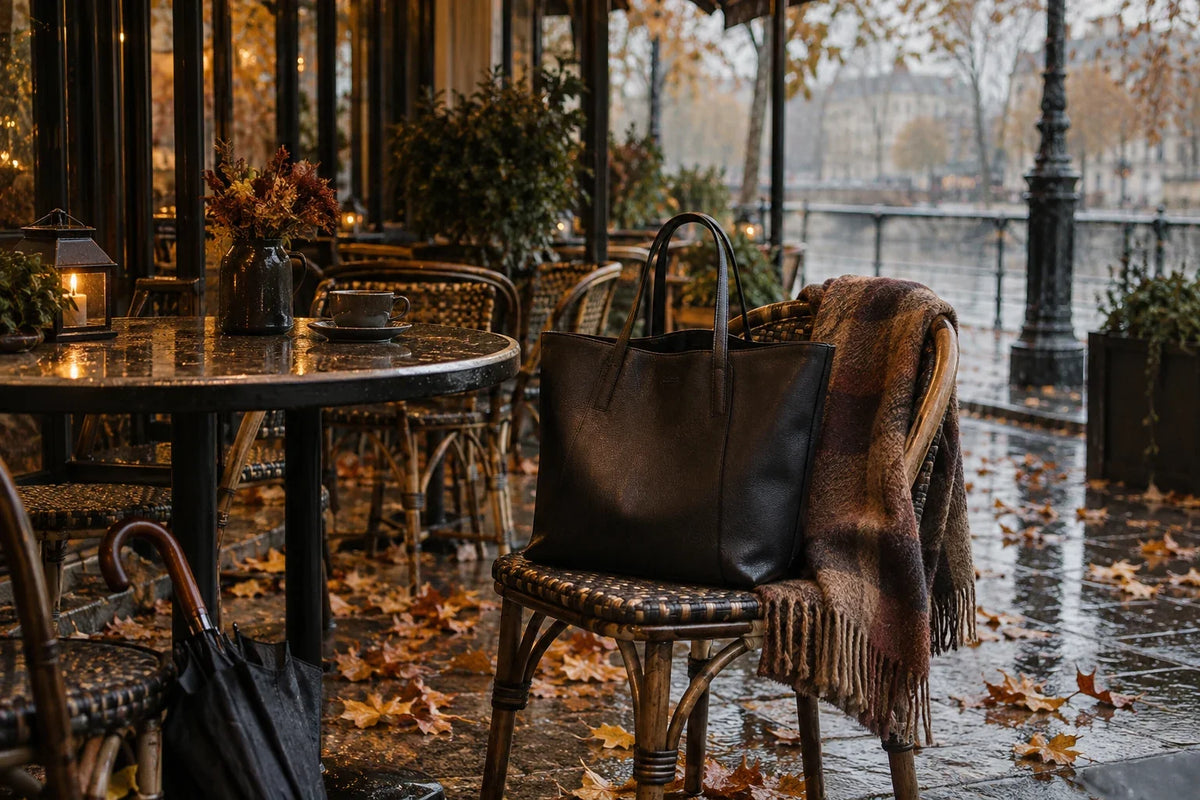 Illustration éditoriale — Quel sac cabas choisir pour l'automne et l'hiver ? Image