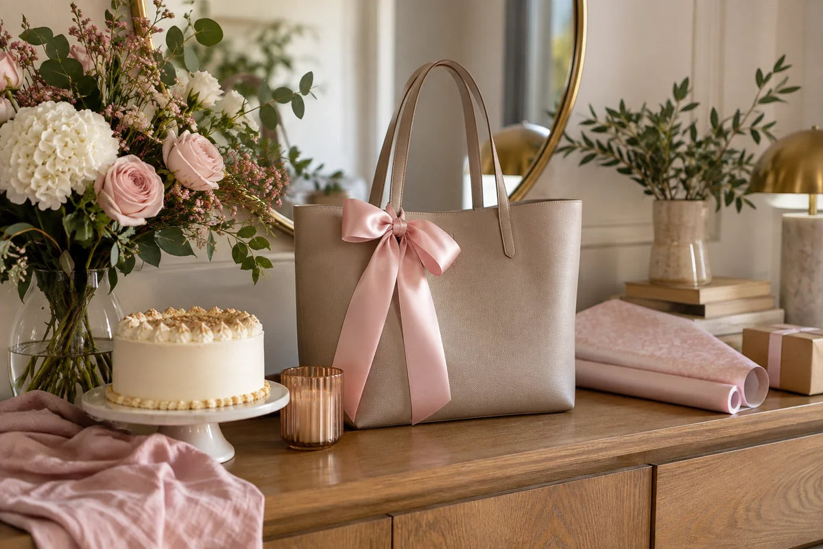 Illustration éditoriale — Quel sac cabas offrir en cadeau pour un anniversaire ? Image