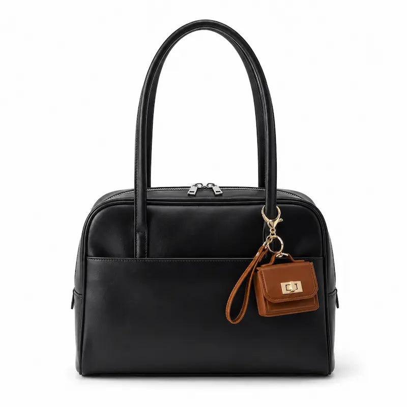 Bijou de Sac Mini Sac Pendentif Simili-Cuir2 