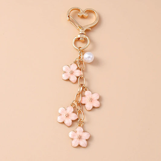 Bijou de Sac Pendentif Fleur Email 1