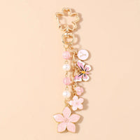 Bijou de Sac Pendentif Papillon Rose