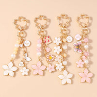 Bijou de Sac Pendentif Papillon Rose2