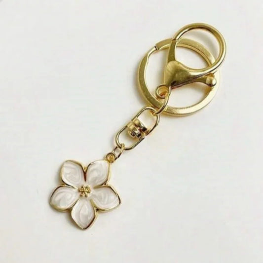 Bijou de Sac Fleur Cerisier Blanc