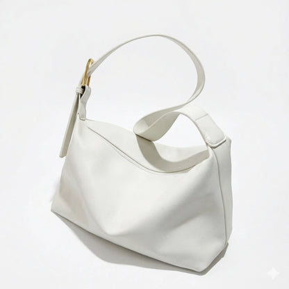 sac blanc sur fond blanc
