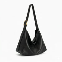 Sac cabas Boston noir — vue de face sur fond blanc
