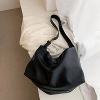 Sac cabas Boston noir — pose détail vue de profil