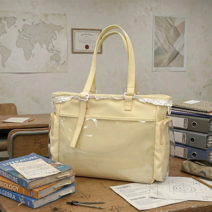 sac cabas de cours style japonais de dos