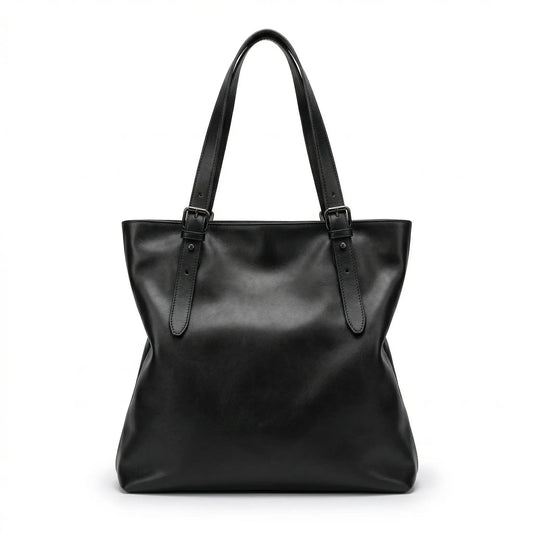 sac noir sur fond blanc