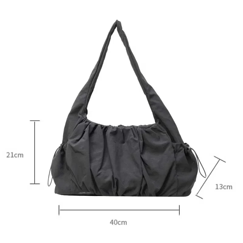 Guide dimensions sac cabas effet drape