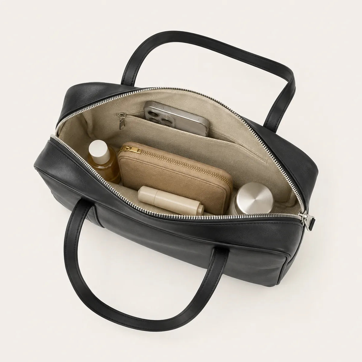 sac cabas minimaliste intérieur