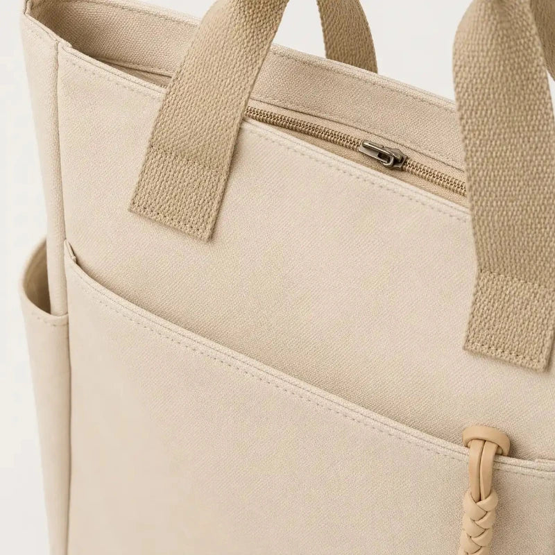 zoom sur les détails du sac
