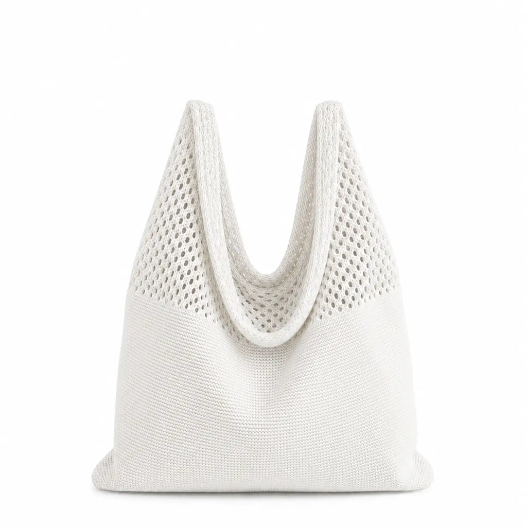 Sac cabas tressé femme – flat lay tous coloris