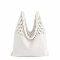Sac cabas tressé femme – flat lay tous coloris