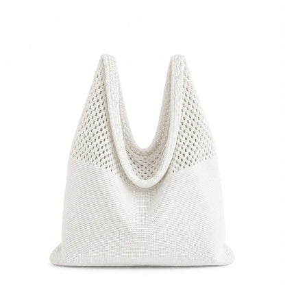 Sac cabas tressé femme – flat lay tous coloris