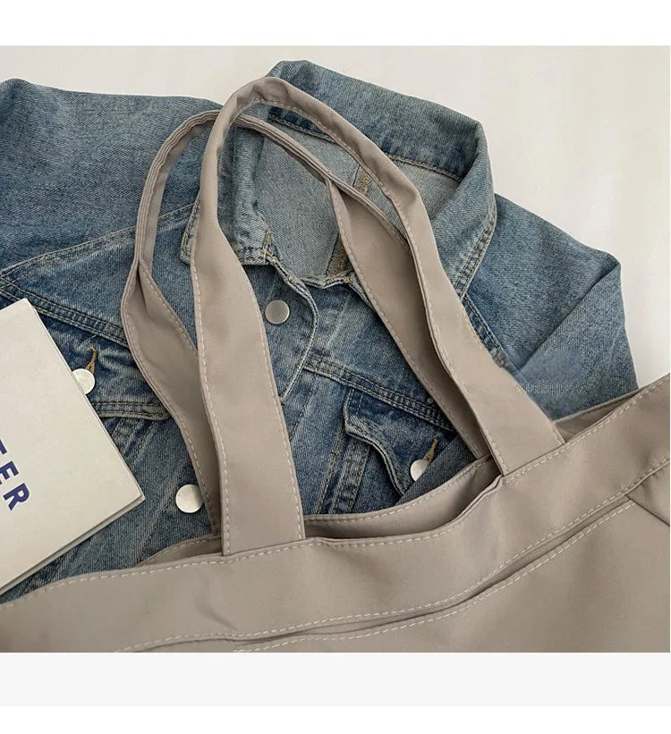 Sac cabas urbain — zoom anses renforcées